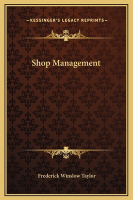 Shop Management 1169247385 Book Cover