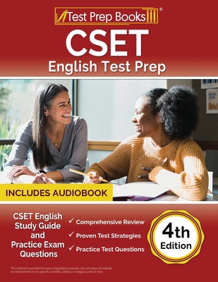 CSET English Test Prep: CSET Study Guide and Pr... 1637754736 Book Cover