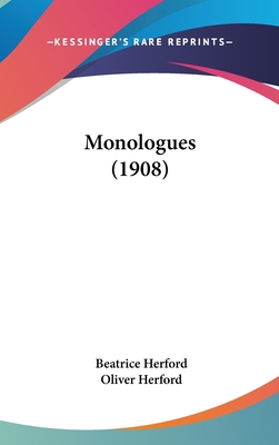Monologues (1908) 1436603234 Book Cover