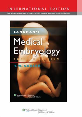 Langman's Medical Embryology. 145114461X Book Cover