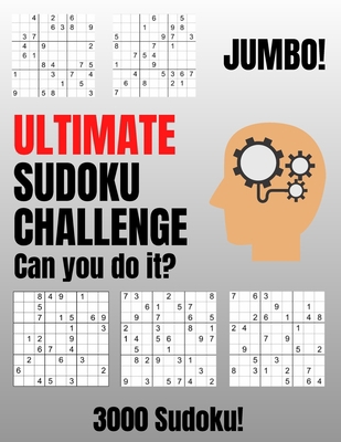 Ultimate Sudoku Challenge Can you do it?: 3000 ... B08T4MLNNR Book Cover