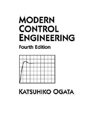 Modern Control Engineering 0130609072 Book Cover