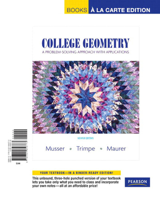 College Geometry: A Problem Solving Approach wi... 0321656776 Book Cover