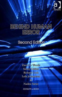 Behind Human Error 0754678334 Book Cover