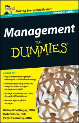 Management for Dummies, UK Edition 1119974399 Book Cover