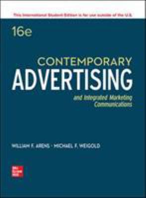 Contemporary Advertising 1260570835 Book Cover