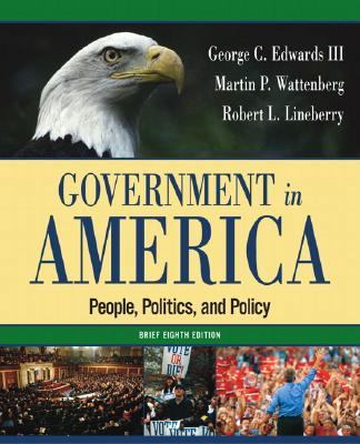 Government in America, Brief S.O.S. Edition [8t... B001ZTNBRY Book Cover