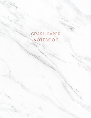 Graph Paper Notebook: Soft White Marble - 8.5 x... 1689668032 Book Cover