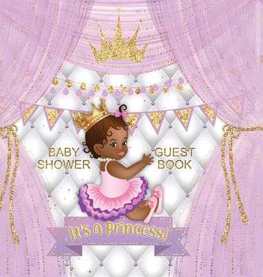 It's a Princess! Baby Shower Guest Book: Black ... 839579875X Book Cover