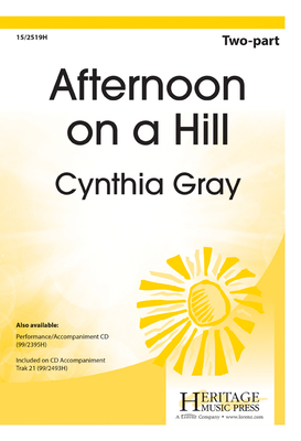 Afternoon on a Hill 1429106018 Book Cover