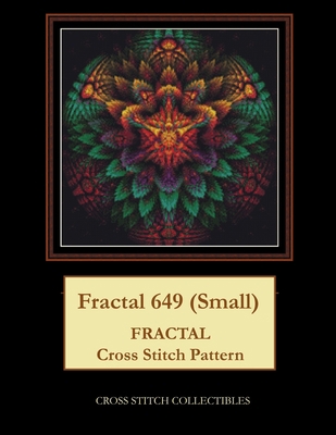 Fractal 649 (Small): Fractal Cross Stitch Pattern B09796G8H4 Book Cover