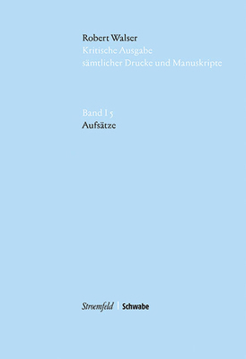 Aufsatze [German] 3796540937 Book Cover