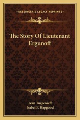 The Story Of Lieutenant Ergunoff 1162900849 Book Cover