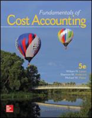Fundamentals of Cost Accounting 125992128X Book Cover