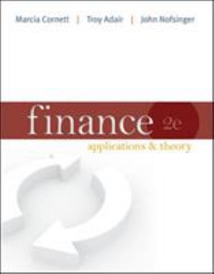 Finance: Applications & Theory [With Access Code] 0077596129 Book Cover