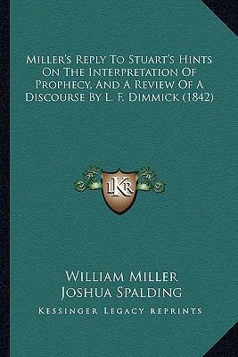 Miller's Reply To Stuart's Hints On The Interpr... 1167132041 Book Cover