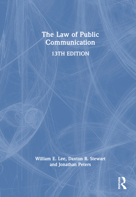 The Law of Public Communication 103268853X Book Cover