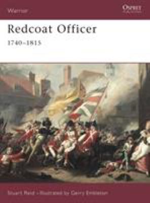 Redcoat Officer: 1740 1815 1841763799 Book Cover