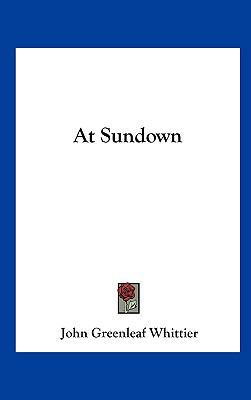 At Sundown 1161401474 Book Cover