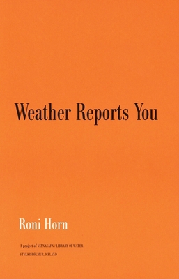 Roni Horn: Weather Reports You 386521388X Book Cover