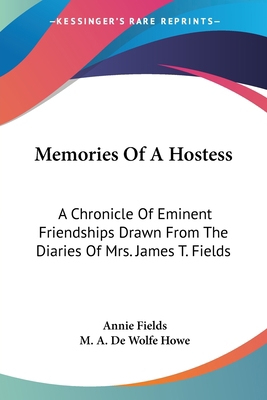 Memories Of A Hostess: A Chronicle Of Eminent F... 143254456X Book Cover