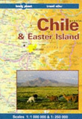 Lonely Planet Chile & Easter Island Travel Atlas 0864425171 Book Cover