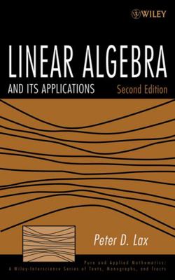 Linear Algebra and Its Applications 0471751561 Book Cover