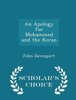 An Apology for Mohammed and the Koran - Scholar... 129593440X Book Cover