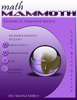 Math Mammoth Grade 5 Answer Keys 1484035364 Book Cover