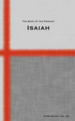 The Book Of The Prophet Isaiah 1329215214 Book Cover