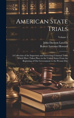 American State Trials: A Collection of the Impo... 1021148709 Book Cover