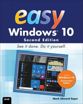 Easy Windows 10 0789756846 Book Cover