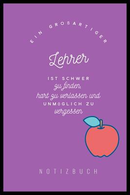 Ein Grossartiger Lehrer Ist Schwer Zu Finden, H... [German] 1080300287 Book Cover