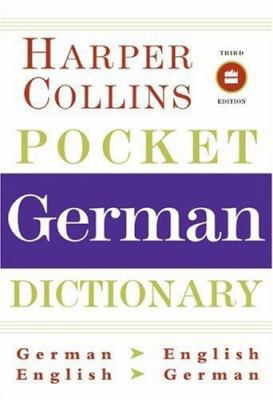 HarperCollins Pocket German Dictionary, 3rd Edi... [German] 0060749016 Book Cover