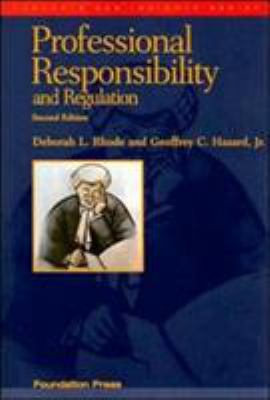 Professional Responsibility and Regulation, 2d ... 1599411423 Book Cover