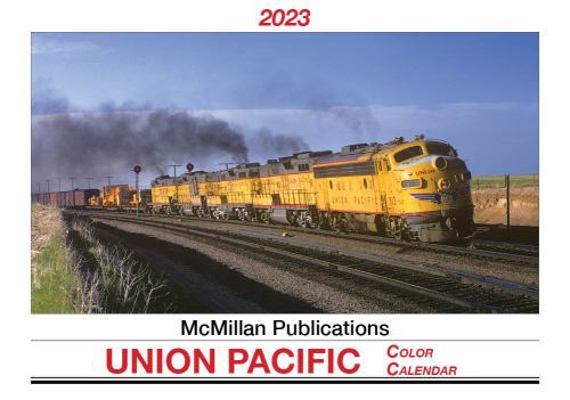 Paperback 2023 Union Pacific Railroad Color Calendar Book