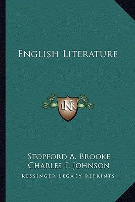 English Literature 1162965304 Book Cover