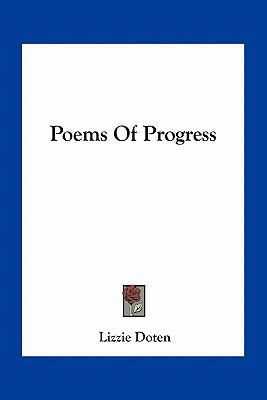 Poems Of Progress 1163776319 Book Cover