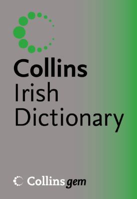 Irish Dictionary (Collins GEM) [Irish] 0007195990 Book Cover
