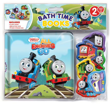 Mattel Thomas All Engines Go Bathtime Book (Eva) 2764358113 Book Cover
