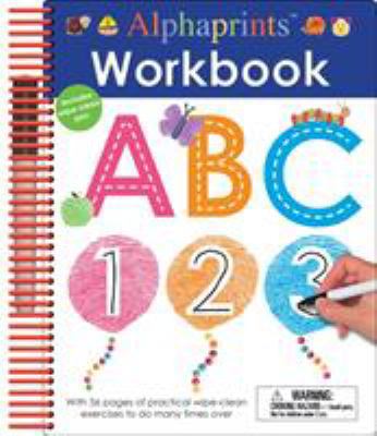 Alphaprints: Wipe Clean Workbook ABC 0312521529 Book Cover