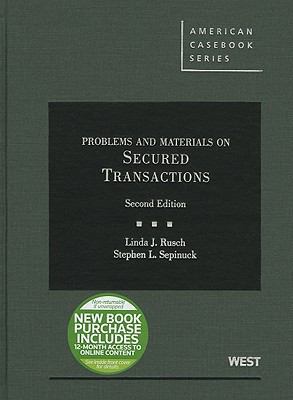 problems-and-materials-on-secured-transactions-... B00A2MAF8S Book Cover