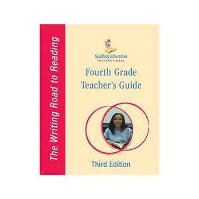 Spiral-bound Writing Road to Reading Fourth Grade Teacher's Guide Book