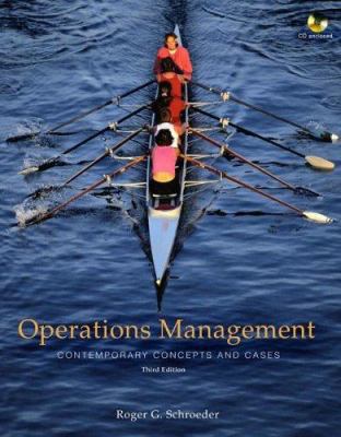 Operations Management: Contemporary Concepts an... 0073137065 Book Cover