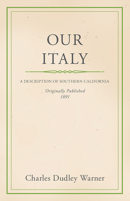 Our Italy 1446000184 Book Cover