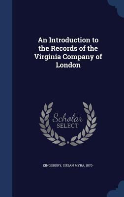 An Introduction to the Records of the Virginia ... 1340193515 Book Cover