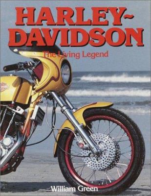 Harley Davidson: The Living Legend 0517066831 Book Cover