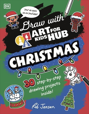 Draw with Art for Kids Hub Christmas 0241662834 Book Cover