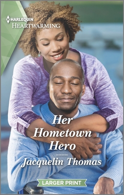 Her Hometown Hero: A Clean Romance [Large Print] 1335426582 Book Cover