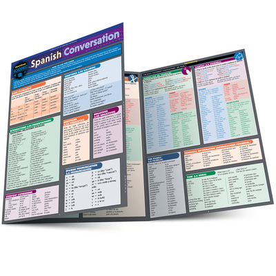 Spanish Conversation: Quickstudy Laminated Refe... 1423221877 Book Cover